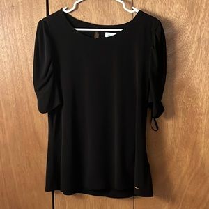 Calvin Klein black work blouse